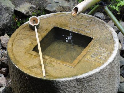 龍安寺 つくばい