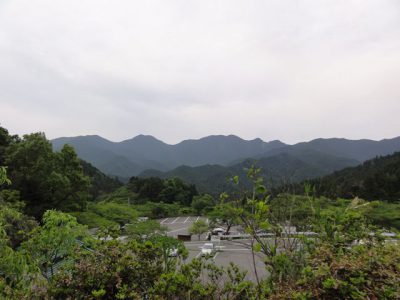 談山神社バス停上から