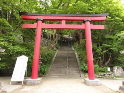 談山神社正面の鳥居