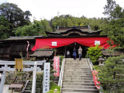国宝 都久夫須麻神社本殿