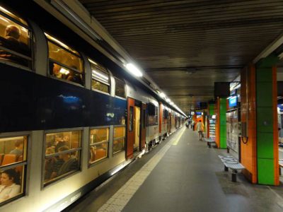 Invalides駅のRER