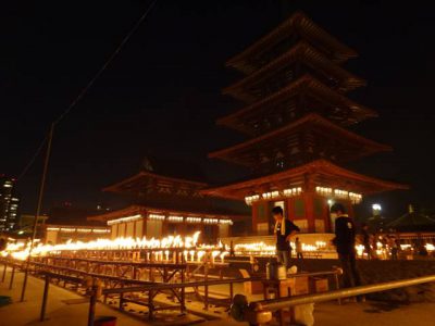 四天王寺 万灯供養