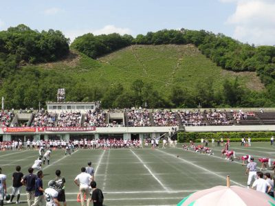 春の京大－立命戦@宝ヶ池球技場