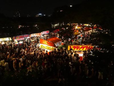 天神祭の夜店