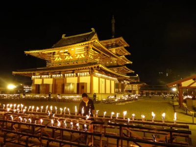 四天王寺 万灯供養