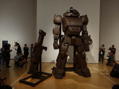 装甲騎兵ボトムズの1/1スケールのスコープドッグ
