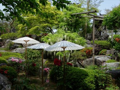 奥院の庭園