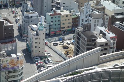 不発弾現場20150424