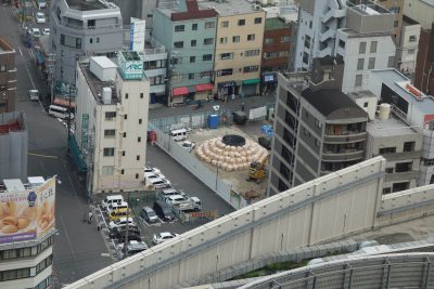 不発弾現場20150428