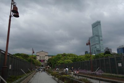大阪市立美術館とあべのハルカス