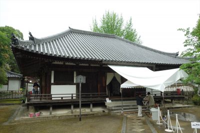 法界寺本堂の薬師堂