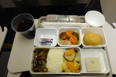 CX315便のメインの食事
