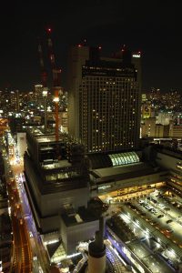 南海会館ビル20170118　夜景