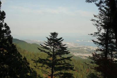 比叡山からの琵琶湖