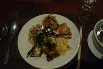 夕食