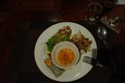 夕食