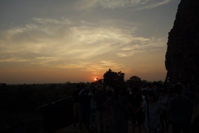 プレループからの夕日