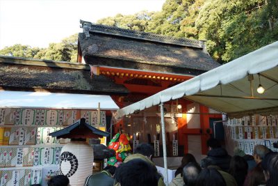 吉田神社拝殿