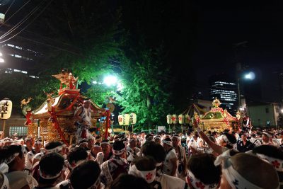 鳳神輿と玉神輿
