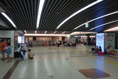 15時45分頃の南海難波駅