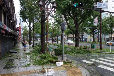 15時57分頃の御堂筋
