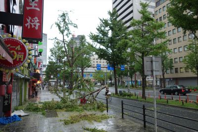 15時58分頃の御堂筋