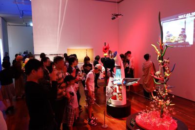 太陽の塔展の展示の様子