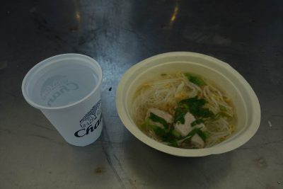振る舞われていた麺。