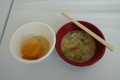 大根炊きと粕汁