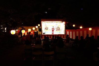 三光神社  夏祭りステージ
