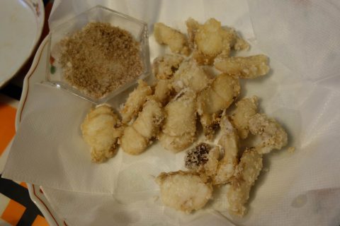 フグの唐揚げ