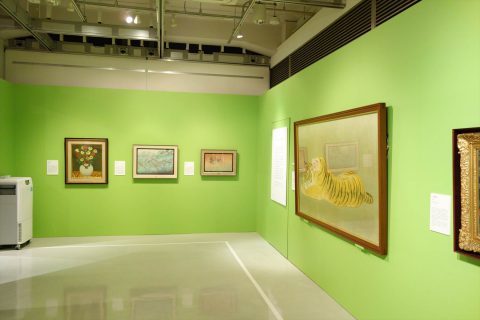 展示室内