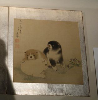 円山応挙 子犬図