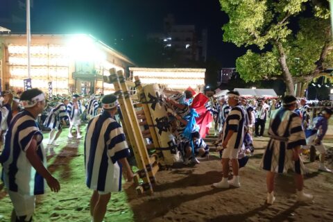 生國魂祭 枕太鼓