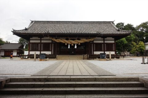 阿智神社 拝殿