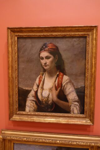 コロー The Young Woman of Albano 