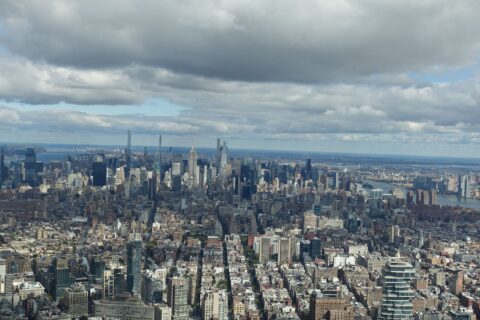 マンハッタン島の景色