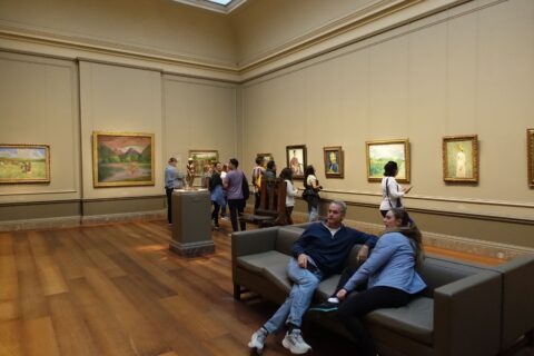ゴッホなどの展示室