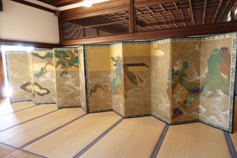 俵屋宗達 松島図屏風（レプリカ）
