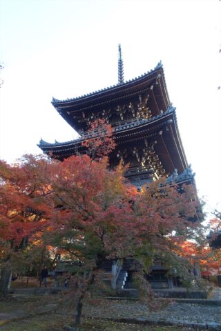真如堂 三重塔
