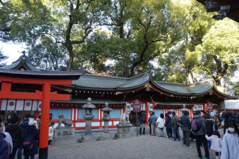 杭全神社 本殿