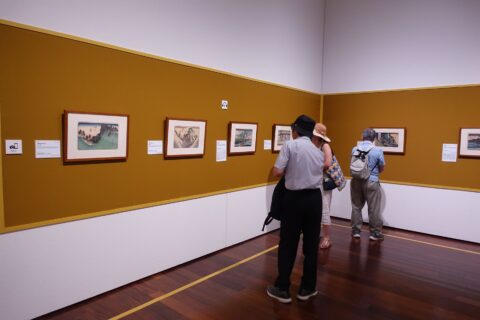 広重展 展示室