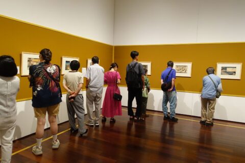 広重展 展示室