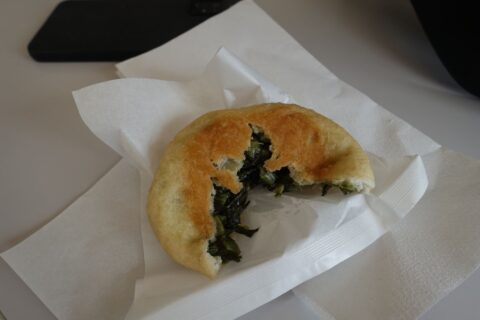 野沢菜のおやき
