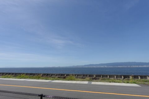 団体休憩所西からの景色
