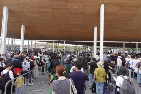 入場開始直前