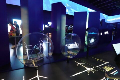 3Dホログラムディスプレイファン