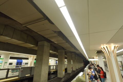 地下鉄中央線森ノ宮駅ホーム