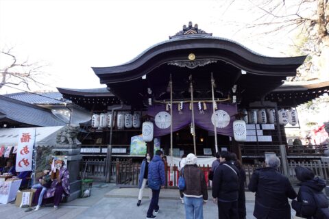 御幸森天神宮 拝殿